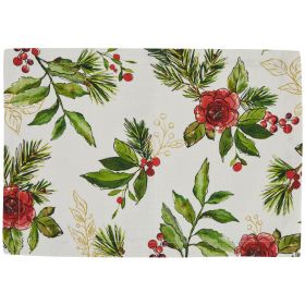 CHRISTMAS CAMELLIA PLACEMAT