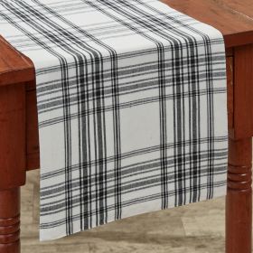 ONYX AND IVORY TABLE RUNNER 13X54