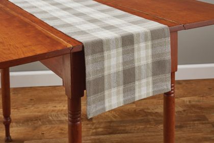 WEATHERED OAK TABLE RUNNER 15X72