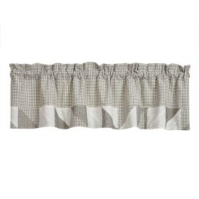 MILLSTONE LINED PATCH VALANCE 60X14